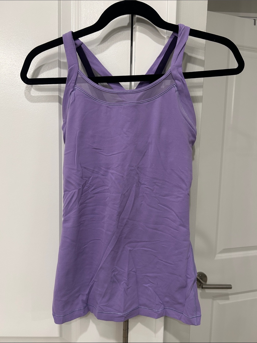 lululemon athletica Lavender Cross-Back Tank